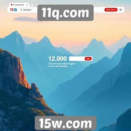 Exploração das características de design do site 11q.com