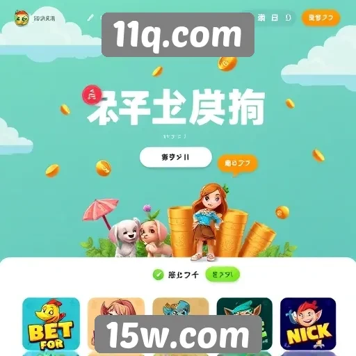 Tendências de design no site de jogos 11q.com